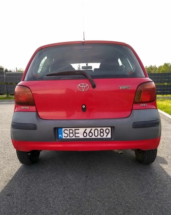 Toyota Yaris cena 6400 przebieg: 190000, rok produkcji 2005 z Katowice małe 137